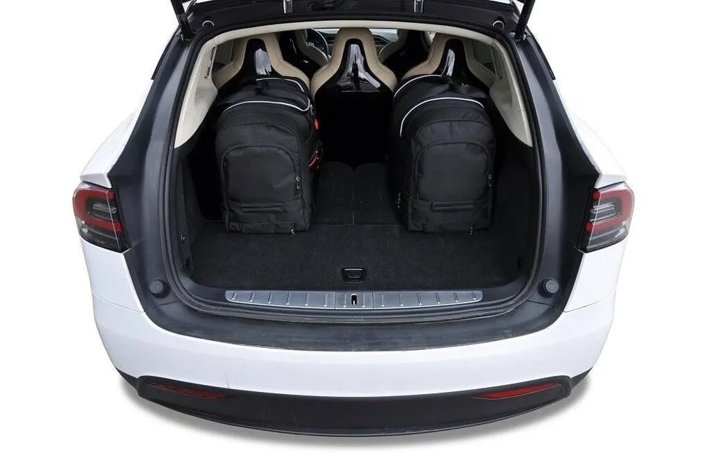 TESLA MODEL X 2016+ КОМПЛЕКТ ЧАНТИ ЗА АВТОМОБИЛ 5 БР Kjust