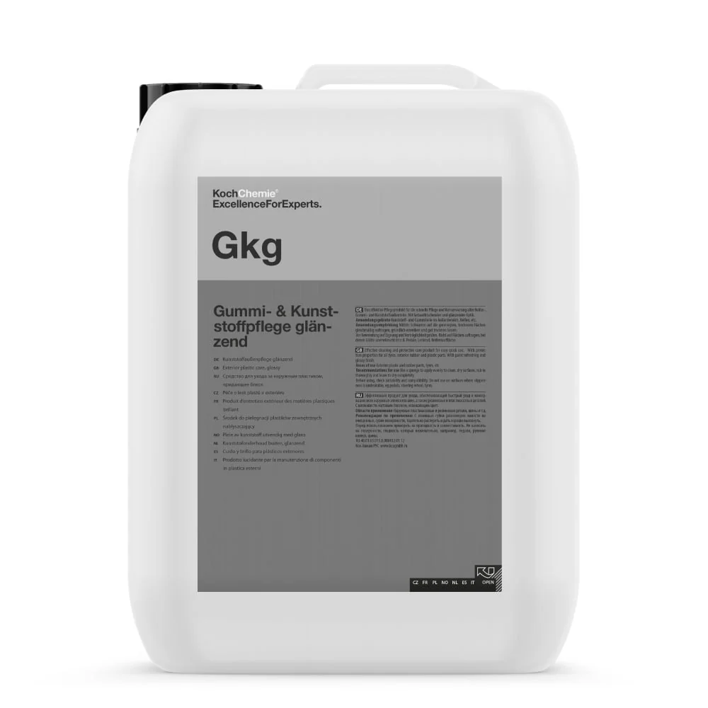Външна грижа за пластмаса и гума Koch Chemie Гуми, пластмаси и грижа за винил, 10L