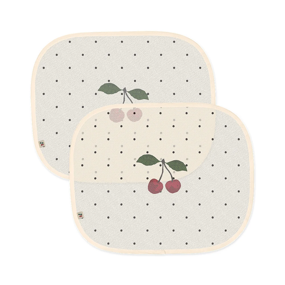 Чадъри за кола Konges Slojd 2 броя Navy Dots