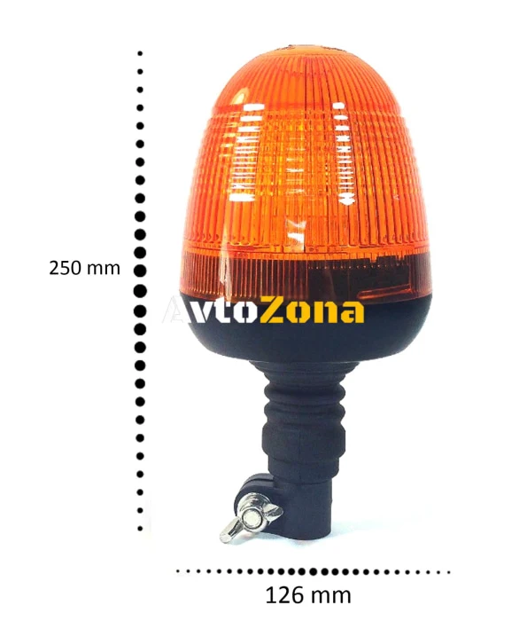 LED ЛЕД Аварийна/сигнална лампиа Маяк буркан 12/24V