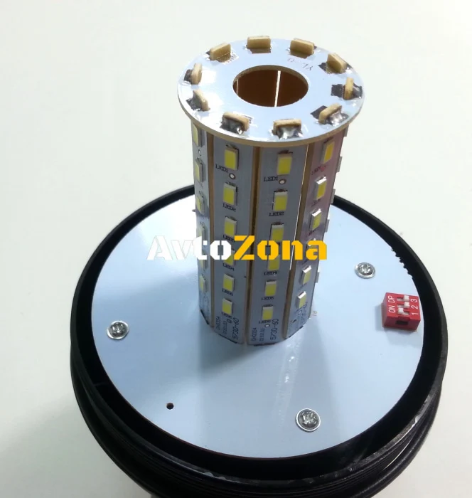 LED ЛЕД Аварийна/сигнална лампиа Маяк буркан 12/24V