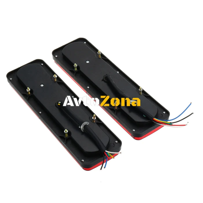 Комплект LED стопове мигач задна светлина 12V за камион, бус, ТИР, ремарке