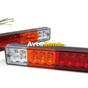 Комплект LED стопове мигач задна светлина 12v за камион бус ТИР, ремарке
