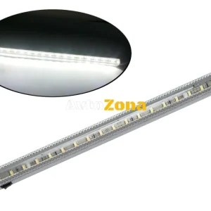 LED Лед Интериорна Диодна Лампа, Тръба, 40см, Бяла Светлина, 12V, За Автомобил, Камион, За Дома или Офиса