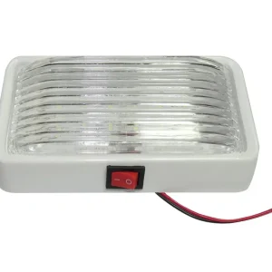 1 брой LED Интериорна Вътрешна Лампа Плафон Таван Правоъгълна12V За Кола Камион Бус Каравана Кемпер