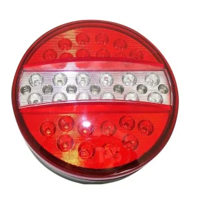 LED Диоден стоп тип хамбургер 12V ЧЕРВЕНО-БЕЛИ ЗАДНИ СТОП СВЕТЛИНИ