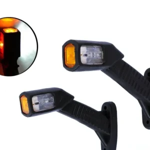 2 броя LED Диодни Странични Рогчета Маркери Габарити Светлини За Камион Тир Ремарке 12V