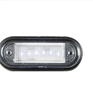 LED ЛЕД Диоден Маркер Габарит Токос Червен Червена Светлина За Бус Ван Ремарке Каравана и др. 12V 9 х 3,5 cm