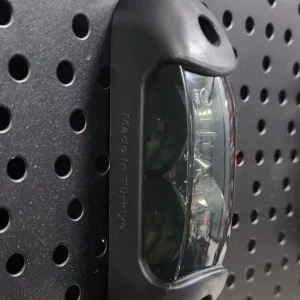 Опушен LED габарит, токос, 12V-24V, бяла, червена и оранжева светлина - за ремаркета, платформи, камиони и др.