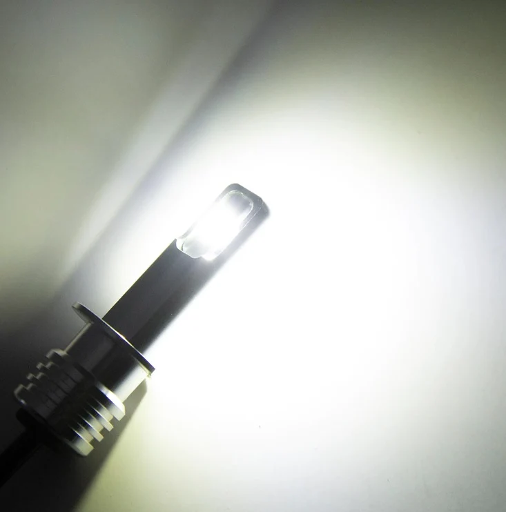 Комплект от 2 броя ЛЕД LED крушки за фарове H1 Х1 12V-24V Бели 6000k