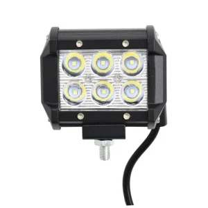 6 LED 18W Халогенна Водоустойчива Светлина Работна Лампа Flexzon 10-30V за Ролбар АТВ, Джип