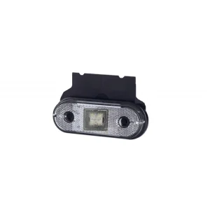 LED ЛЕД Светодиоден Водоустойчив Бял Габарит Маркер Токос 12 - 24V за камион бус ван пикап ремарке каравана платформа и др...