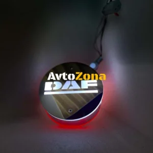 Комплект от 2бр Светодиодни LED Лед Габарити Обеци 24V бяло-червено DF