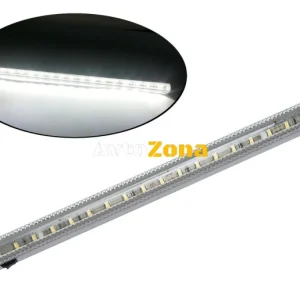 LED Лед Интериорна Диодна Лампа, Тръба, 40см, Бяла Светлина, 24V, За Автомобил, Камион, За Дома или Офиса
