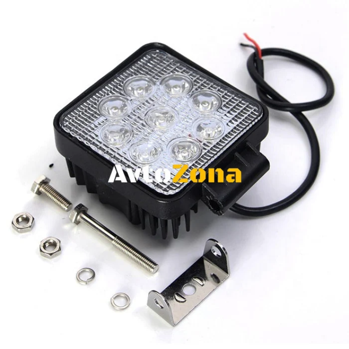 8 LED 24W Халоген Водоустойчива Светлина Работна Лампа 10-30V за Ролбар АТВ, Джип