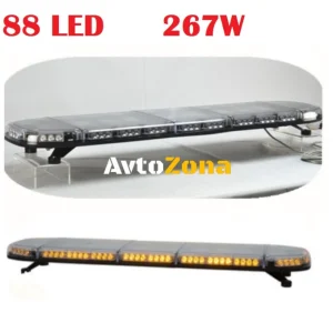 Аварийна, сигнална ЛЕД лампа 88 LED бар 267W 16 Функции 12/24V