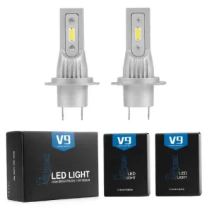 Диодни крушки за фарове / LED V9, H7 2бр. к-т