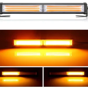 30 Cm Сигнална Аварийна Блиц Маяк Led Бар Лампа Пътна Помощ Платформа