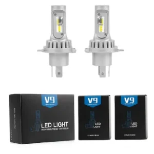 LED Диодни крушки 2бр./ к-т V9, Н4-13W, 3500Lm 6000K