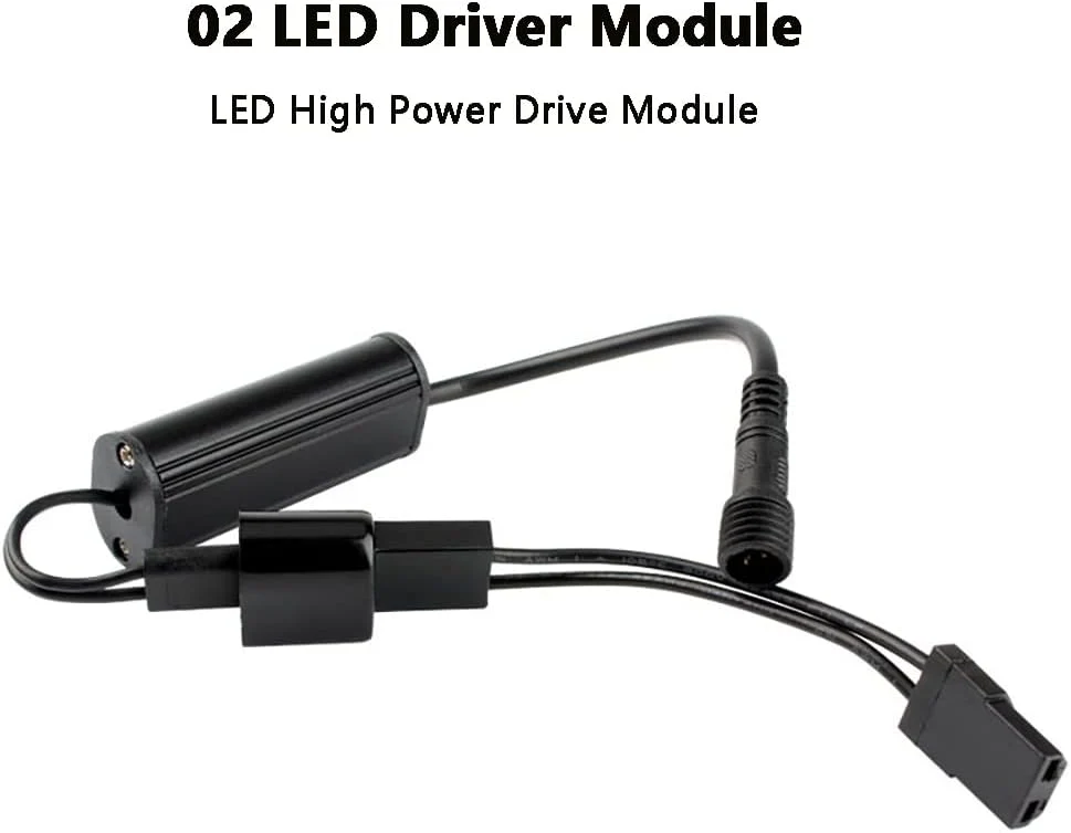 Комплект LED Angel Eyes крушки за BMW – CANBUS, жълта / оранжева светлина, Plug & Play