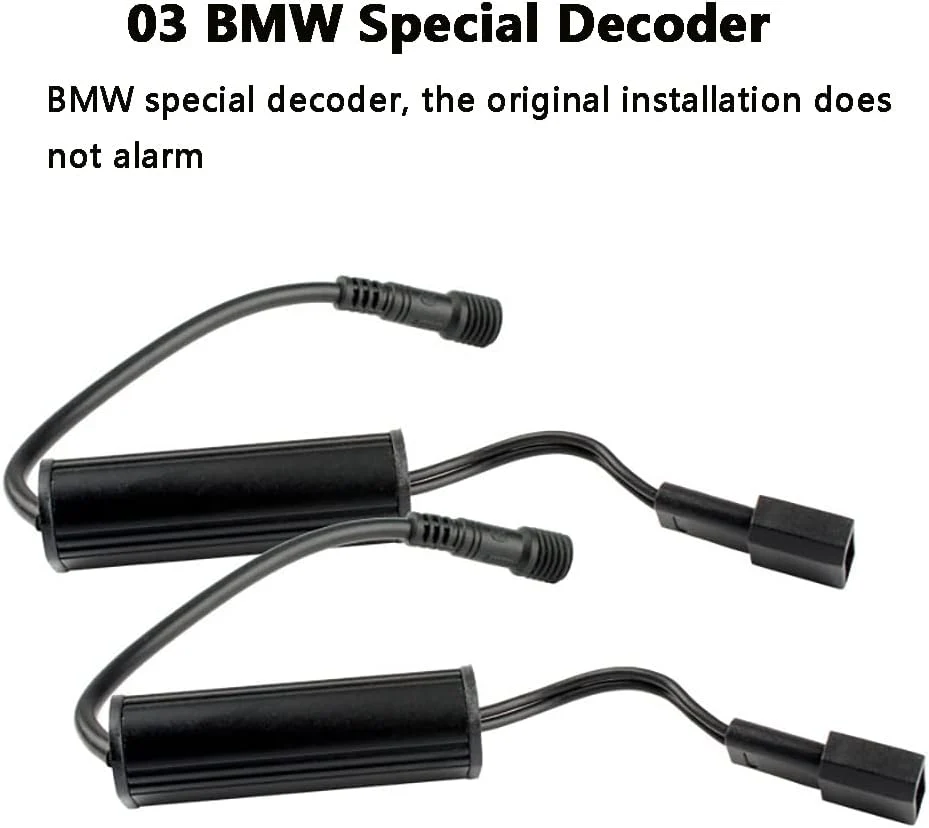 Комплект LED Angel Eyes крушки за BMW – CANBUS, бяла светлина, Plug & Play