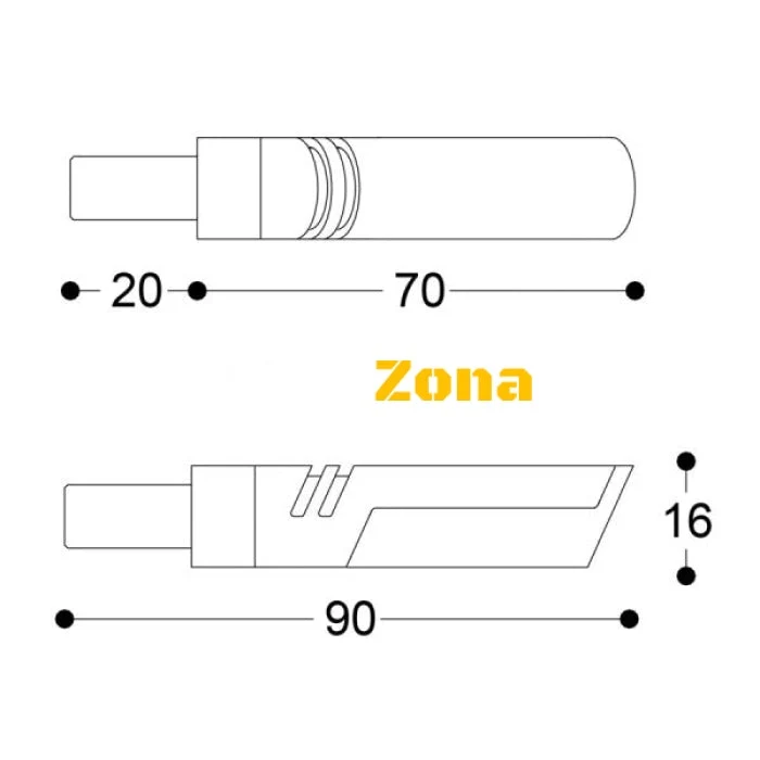 LED мото мигачи BARRACUDA IDEA B-LUX RED