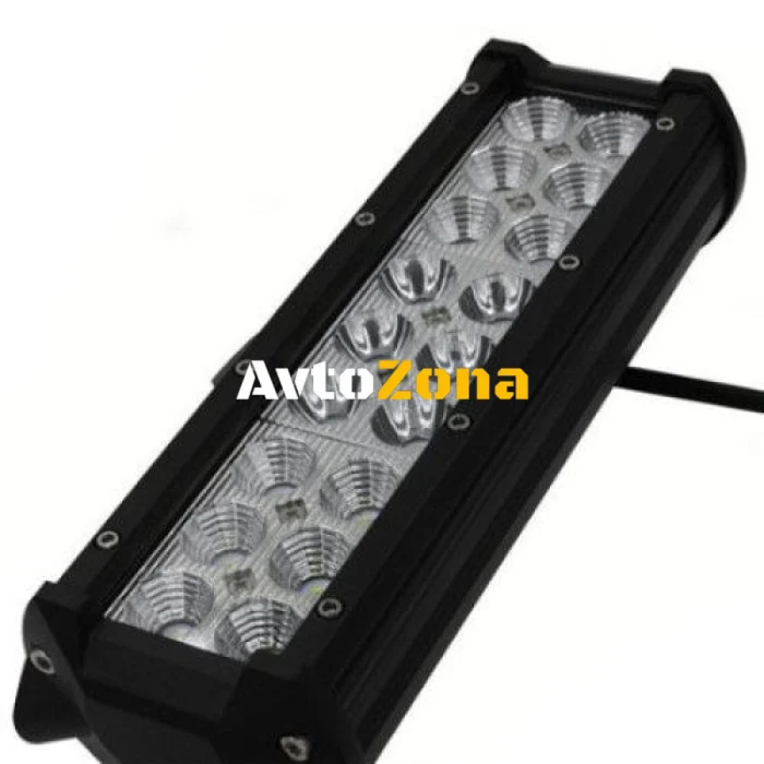 23 См Мощен LED бар Flexzon с Комбинирана Combo светлина 54W 18 LED 12V 24V АТВ, Джип, 4х4, Offroad