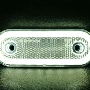 LED Диоден Габарит, Бял, Маркер, Е-Mark, Неон Ефект, 12V-24V 0294