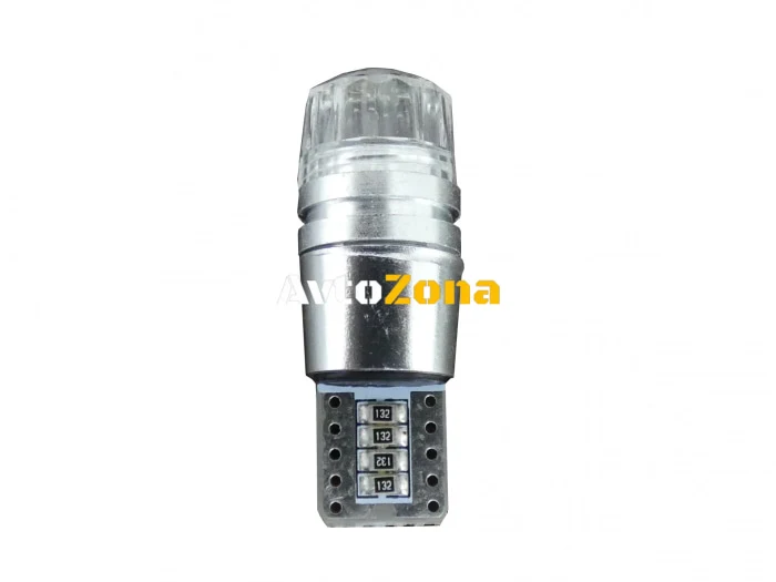 LED Лед Диодн Крушк За Габарит, Т10 W5W, COB 8-Core, 12V , Canbus - Error free , Без грешки, Бяла и Синя Светлина