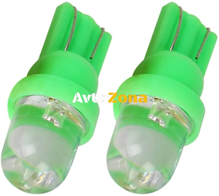 LED Лед Диодни Крушки За Табло, Габарит, Т10 W5W, 1X LED, 12V, 5 Цвята Светлина