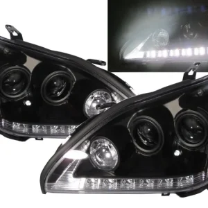 Тунинг фарове за LEXUS RX330 / 350 / 400 (2003-2008) - черни