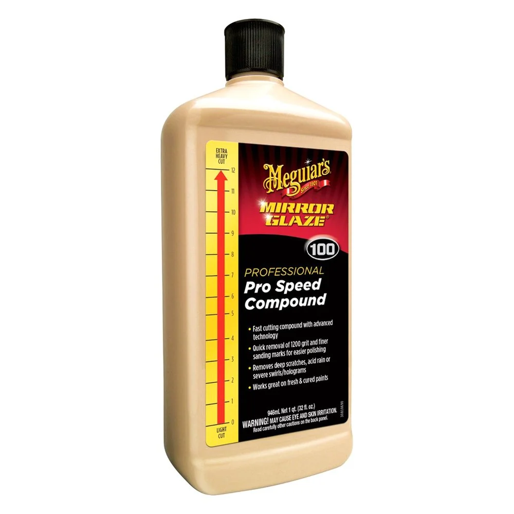 Режеща смес M100 Pro Speed Compound на Meguiar, 945 ml