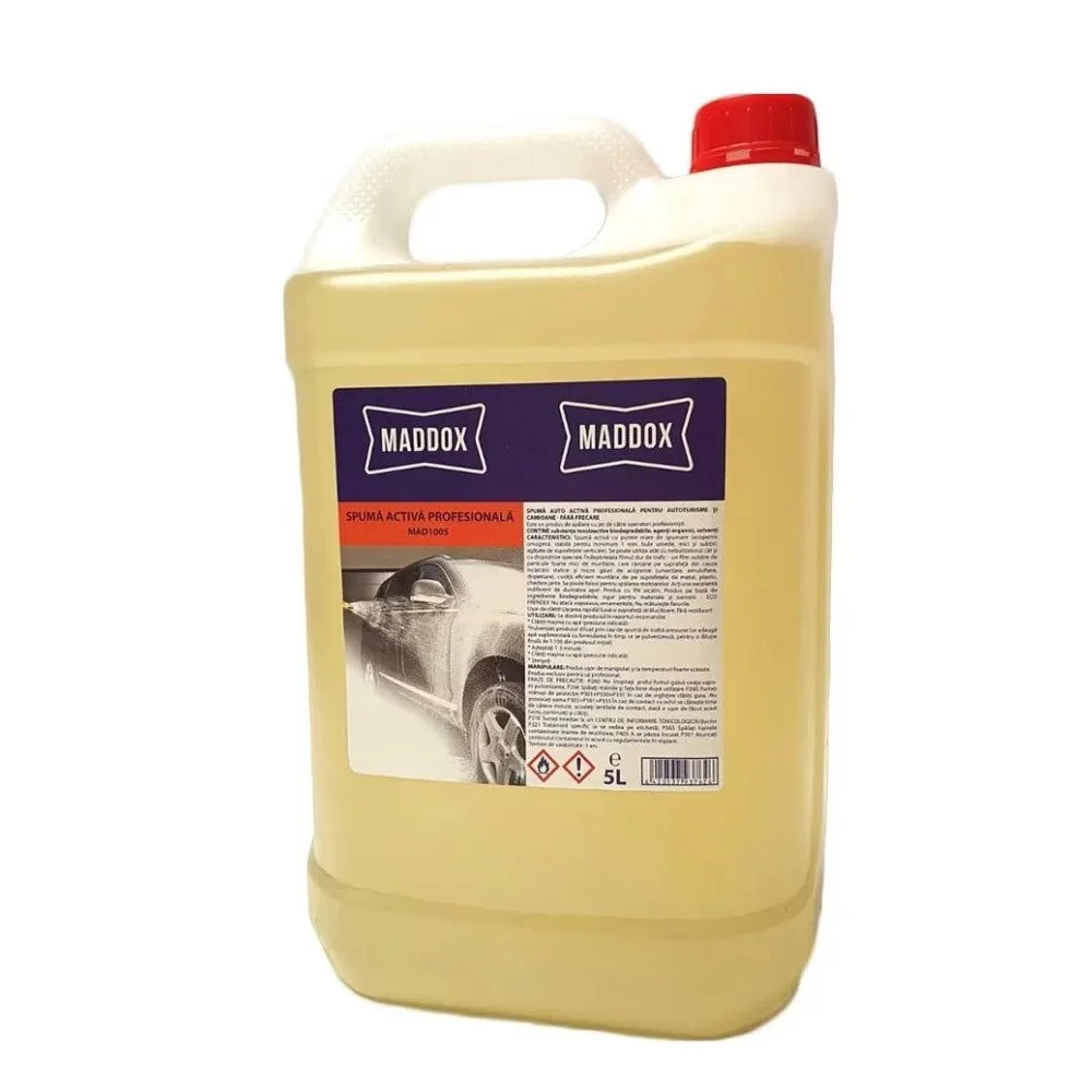 Снежна пяна за предмиене на автомобил Maddox Active Foam, 5L