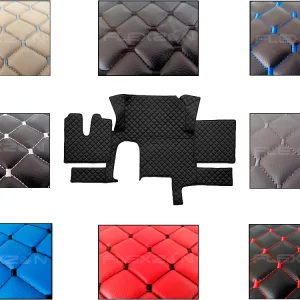 Кожени Стелки За МАН ТГХ MAN TGX, Автоматик, Голяма Кутия, Две Чекмеджета, Еко Кожа, Капитонирани, Лукс Качество, Различни...