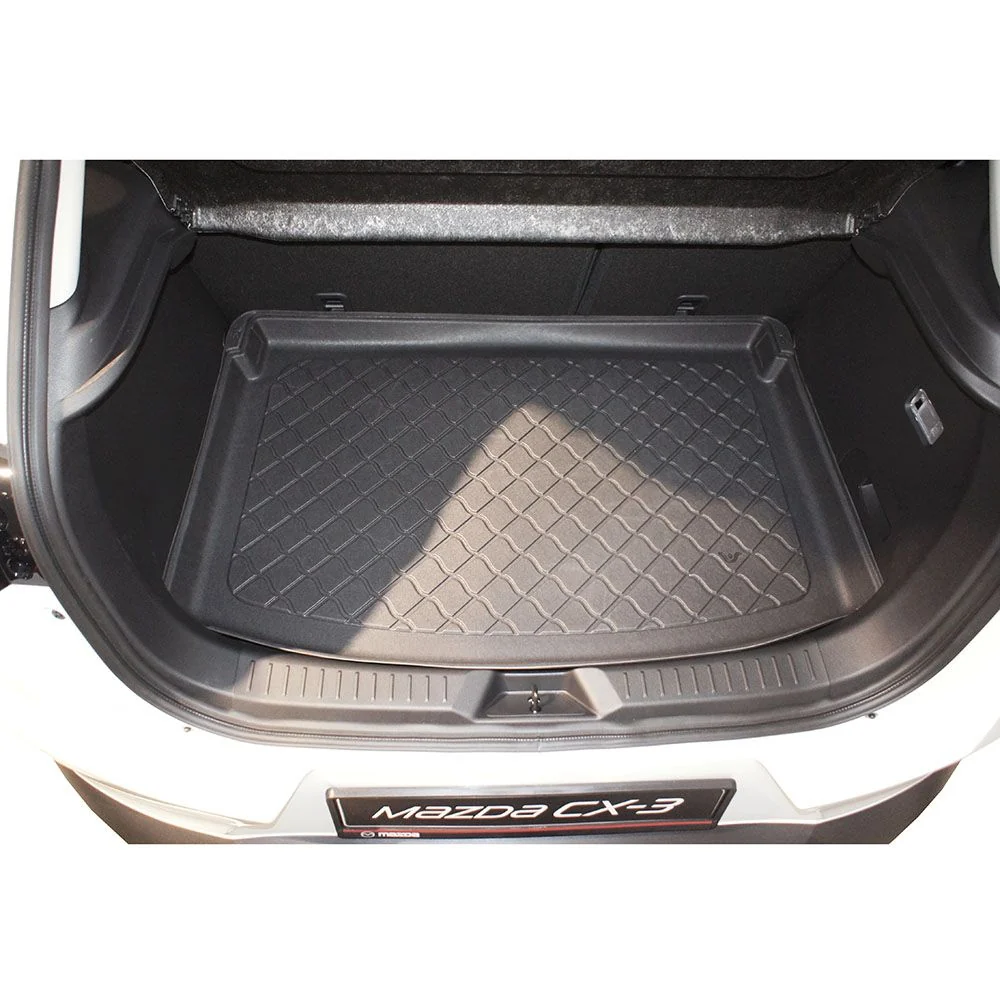 Гумирана стелка за багажник за Mazda CX3 (2015+) upper (also subwoofer) and lower (only without subwoofer) position height...