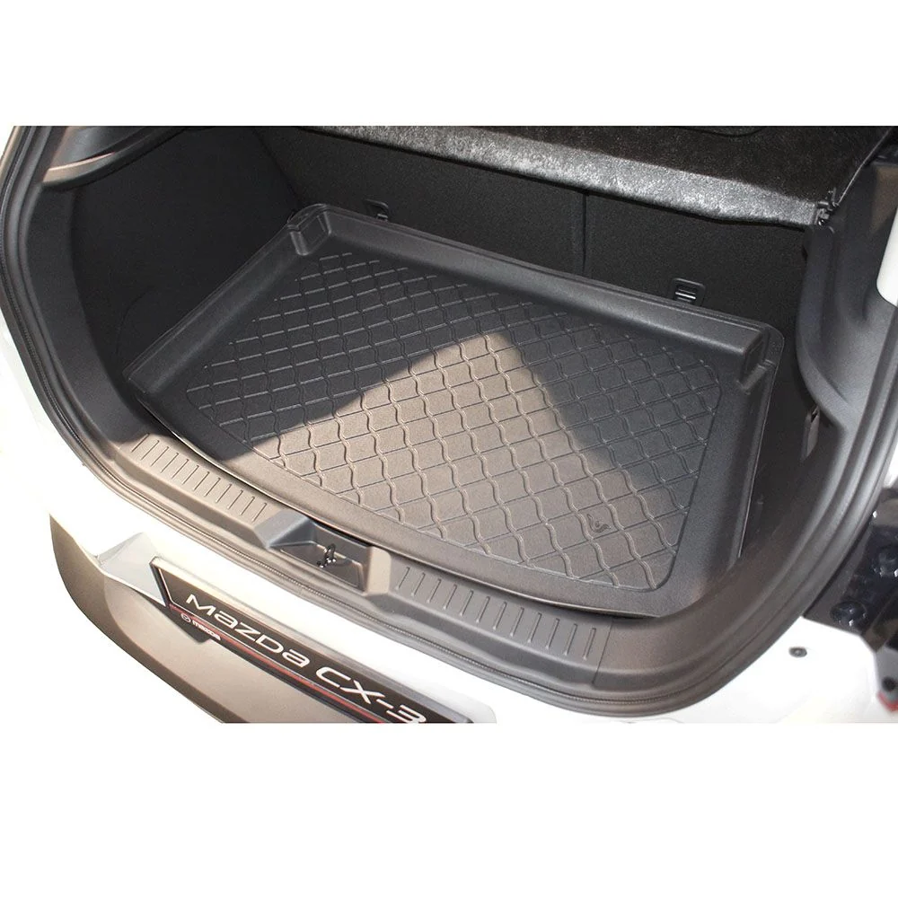 Гумирана стелка за багажник за Mazda CX3 (2015+) upper (also subwoofer) and lower (only without subwoofer) position height...