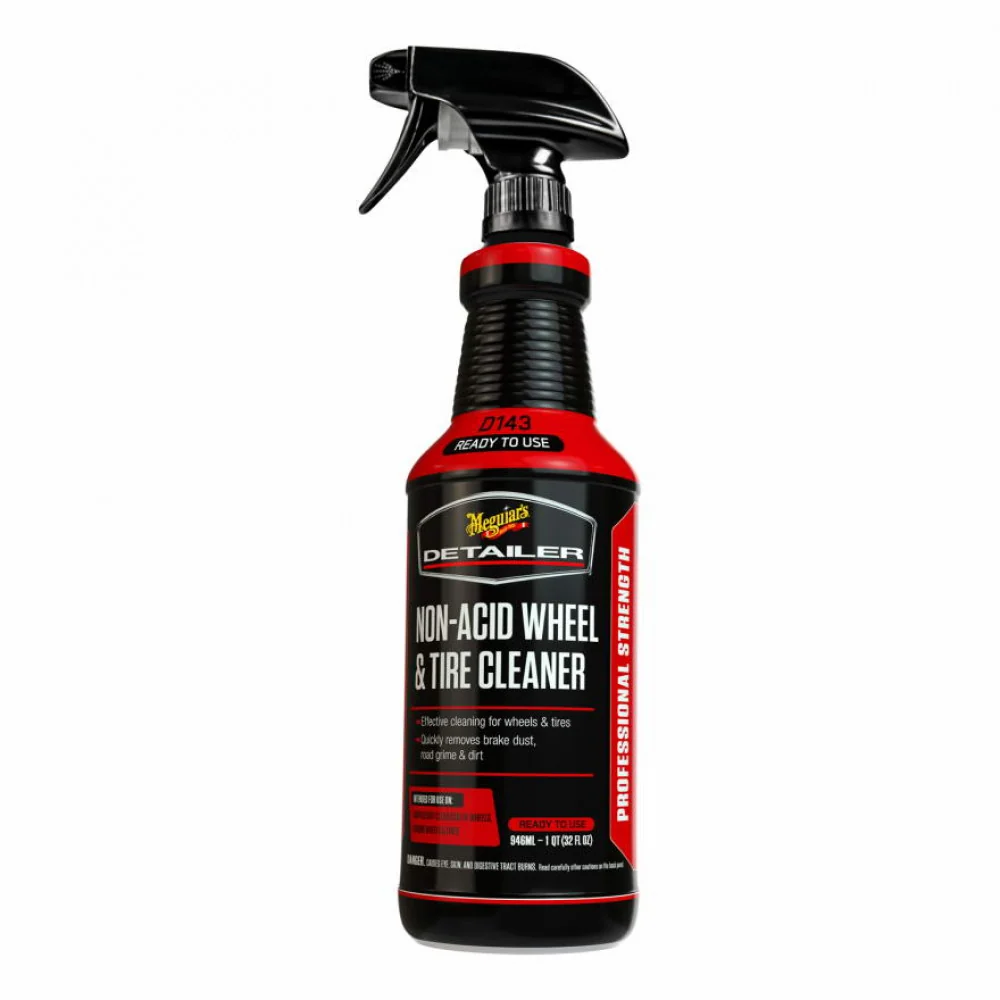 Некиселинен почистващ препарат за джанти и гуми Meguiar's, 946 мл