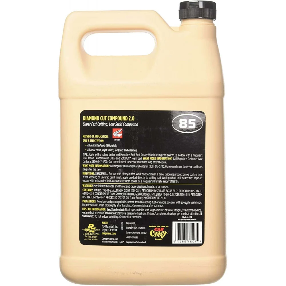 Режещ полски Meguiar's 85 Diamond Cut Compound 2.0, 3.79L