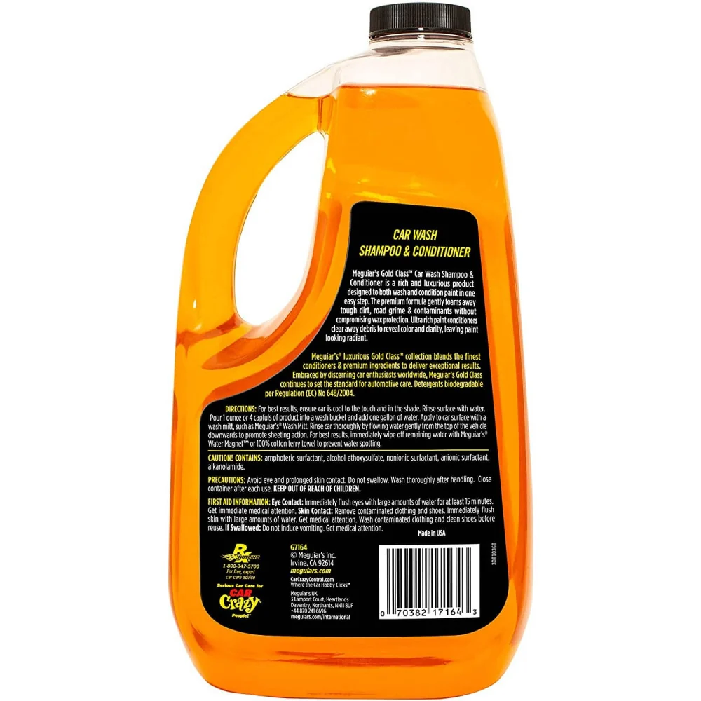 Шампоан и балсам за автомивка Meguiar's Gold Class, 1.89L