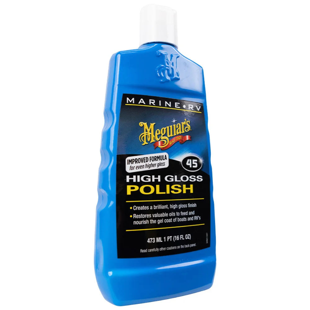 Морски лак Meguiar's High Gloss Polish 45, 473 мл
