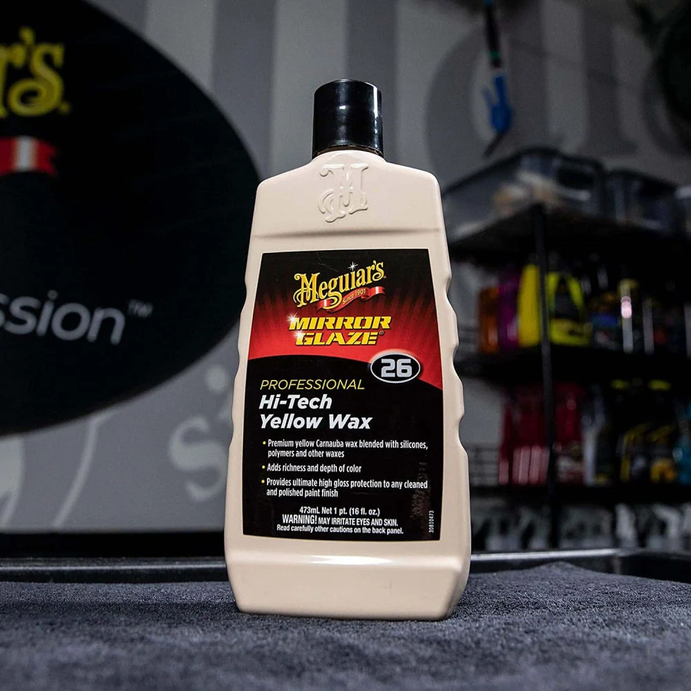 Авто течен восък Meguiar's Hi-Tech жълт восък 26, 476ml