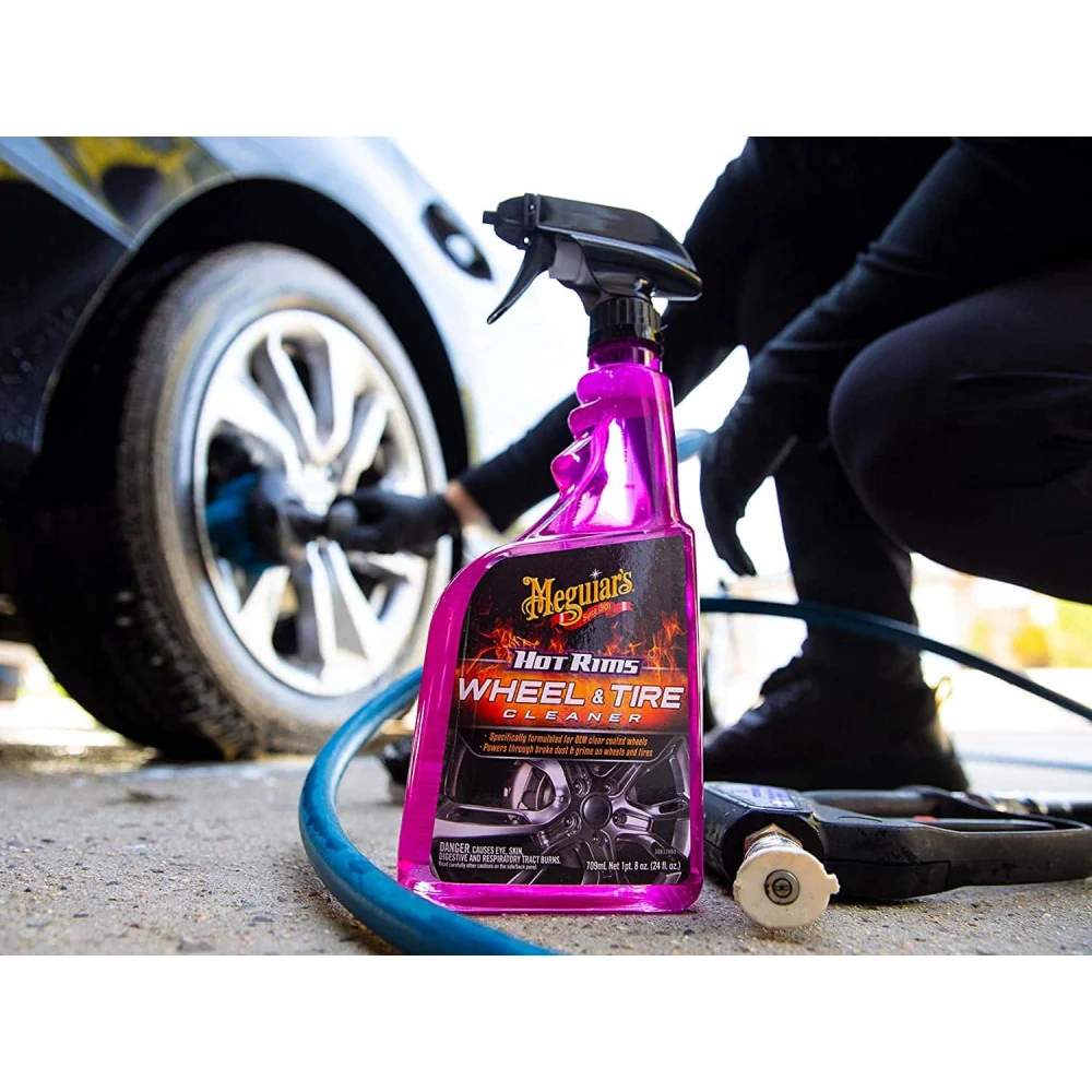 Почистващ препарат за джанти и гуми Meguiar's Hot Rims, 709ml