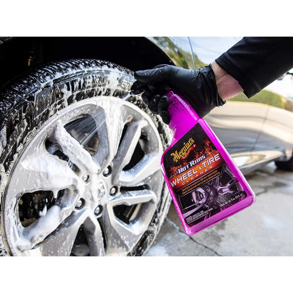 Почистващ препарат за джанти и гуми Meguiar's Hot Rims, 709ml