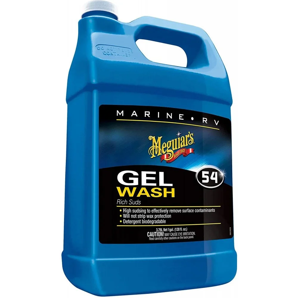 Препарат за почистване на лодки Meguiar's Marine Gel Wash 54, 3,78 л