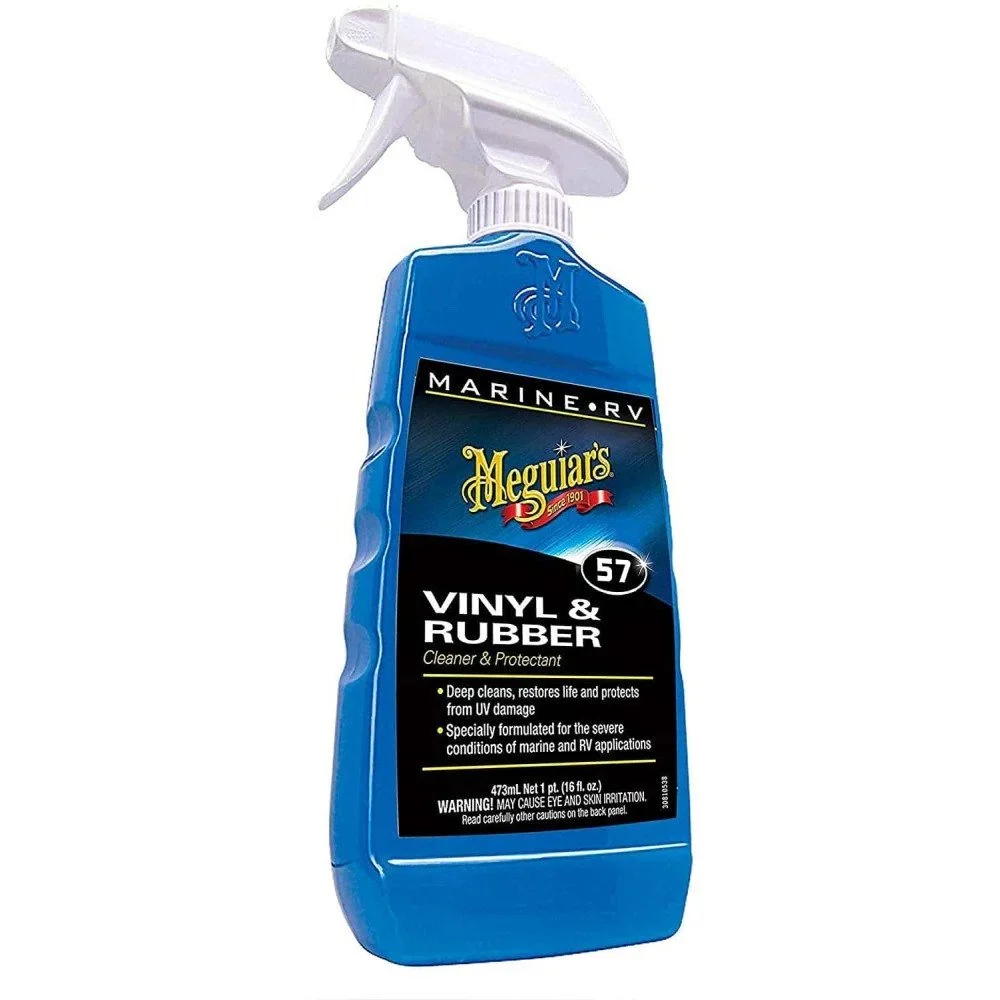 Почистващо и защитно средство Meguiar's Marine Vinyl and Rubber, 473 мл