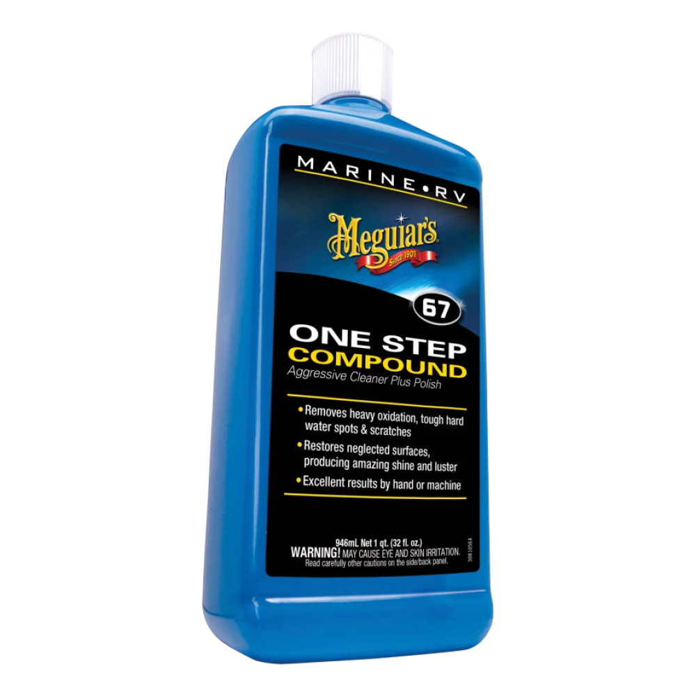 Полир за лодки Meguiar's One Step Compound 67, 946ml