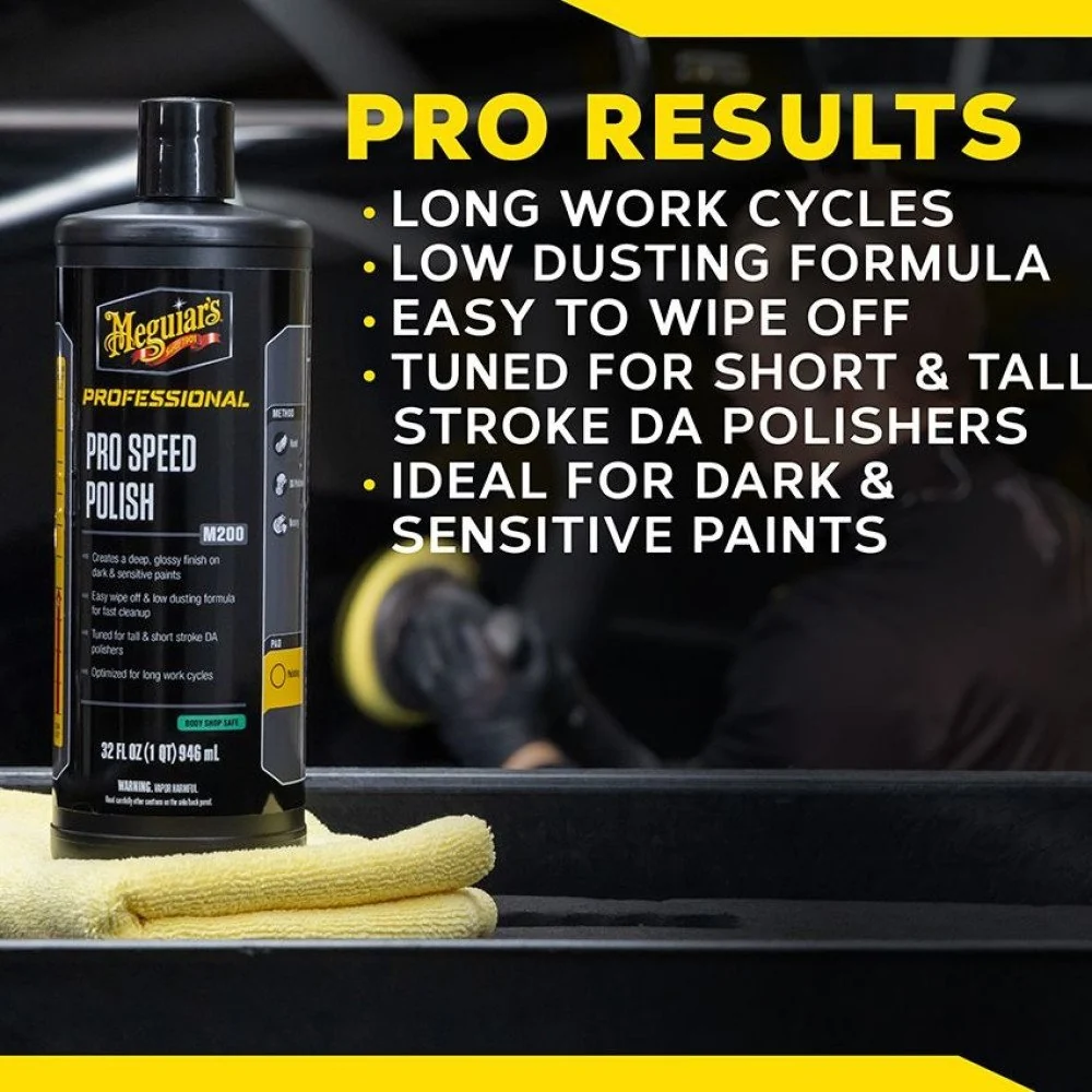 Финален полир Meguiar's Professional Pro Speed Polish M200, 946ml