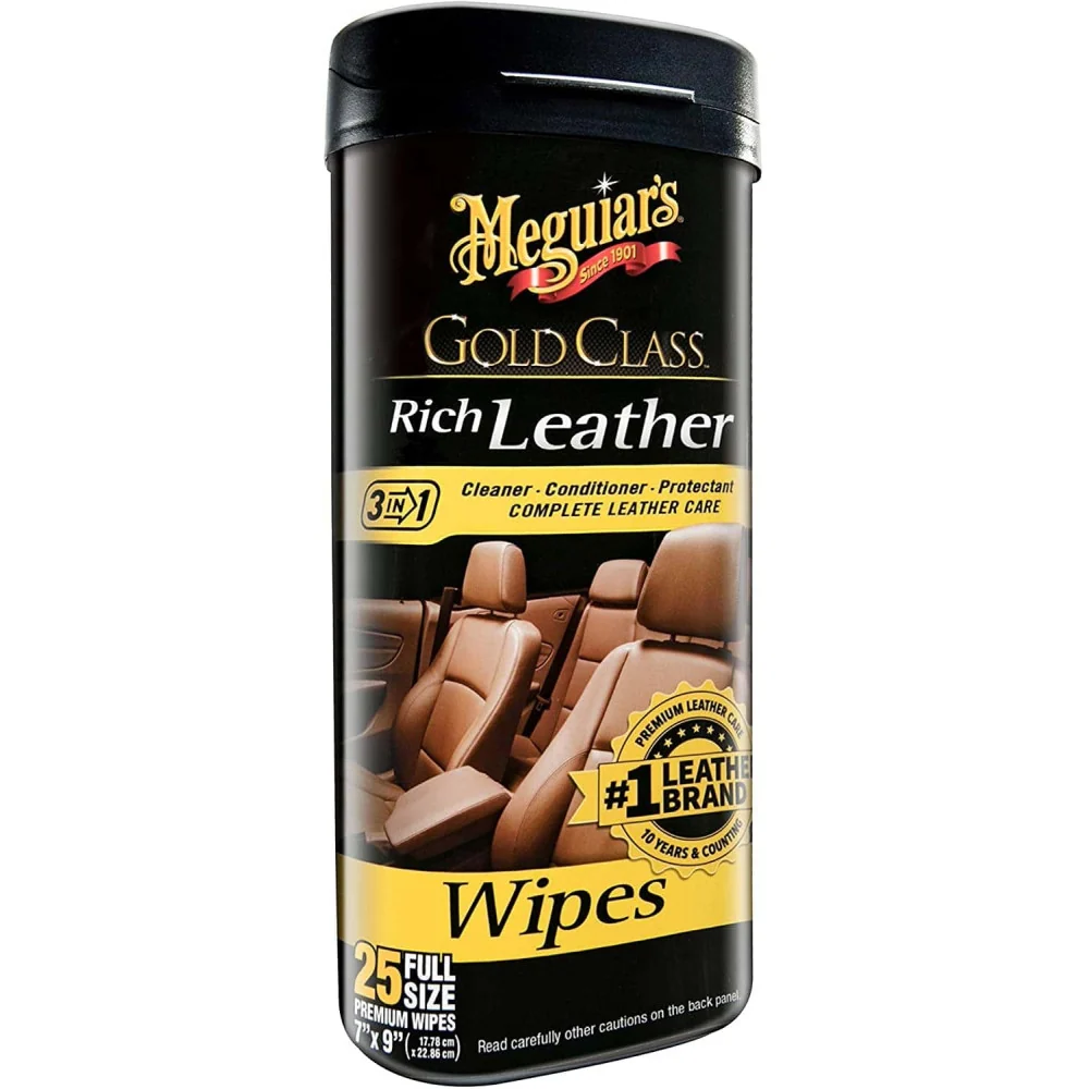 Кожени кърпички Meguiar's Rich Leather, 25 бр