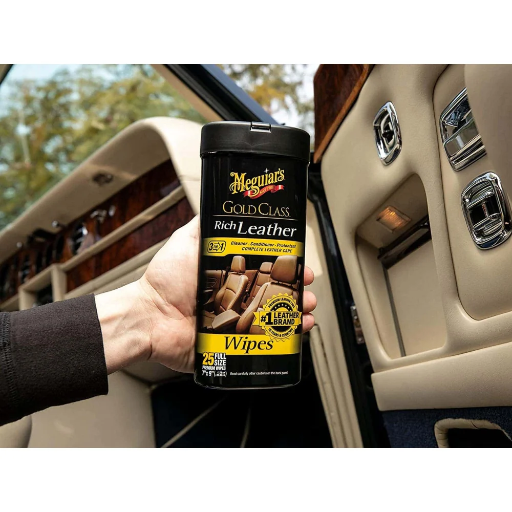 Кожени кърпички Meguiar's Rich Leather, 25 бр