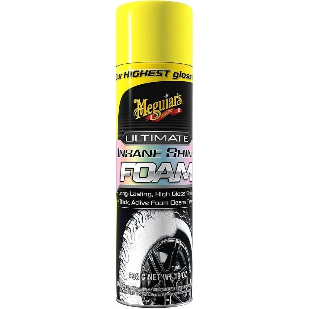 Пяна за почистване на гуми Meguiar's Ultimate Insane Shine Foam, 538g